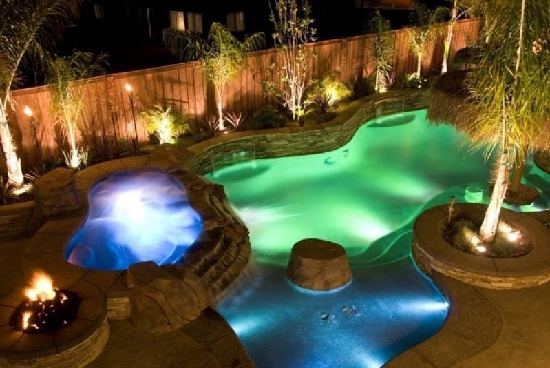 Iluminação Borda Piscina Valor Ipiranga - Iluminação para Piscina Led