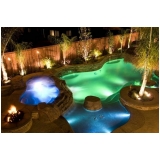 iluminação borda piscina valor Cidade Jardim